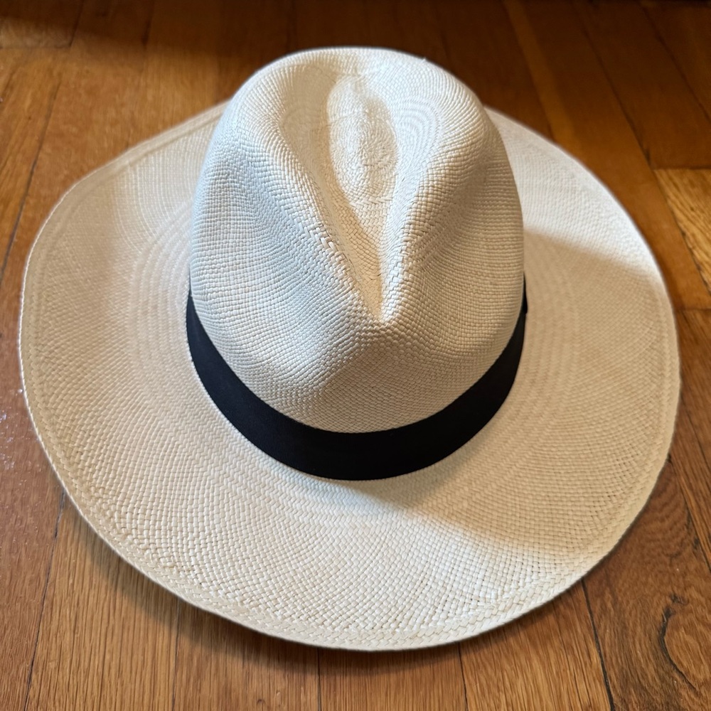 Genuine Panama Hat Hand Made in Ecuador XL